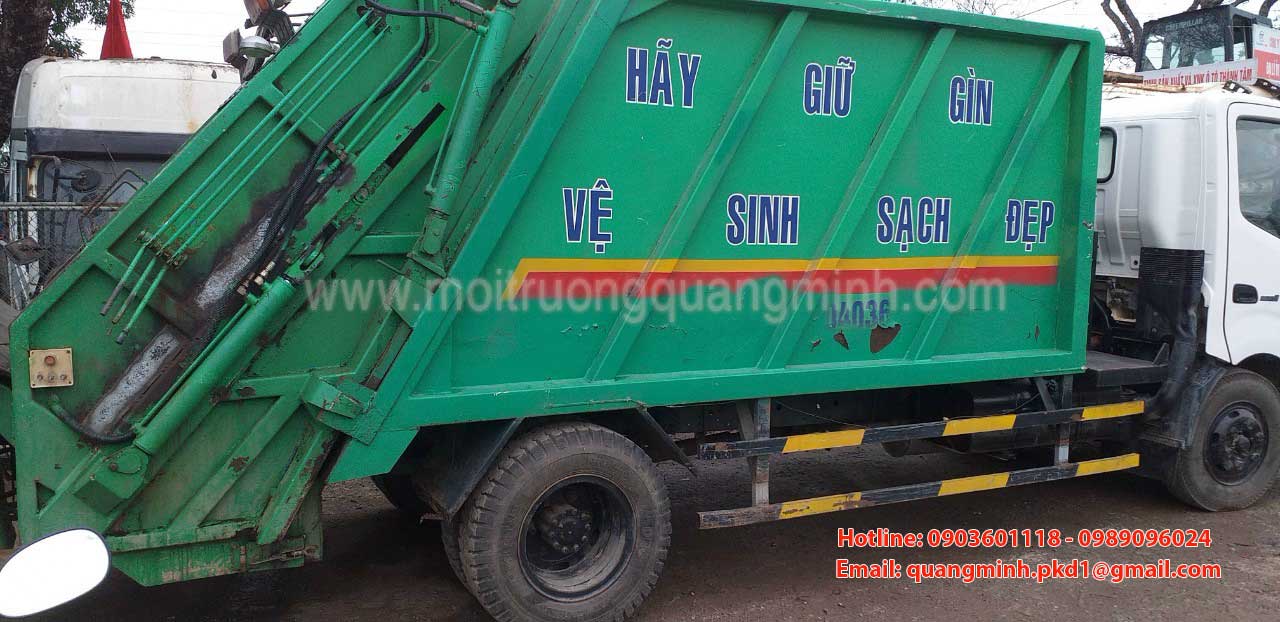 Trải nghiệm sự khách biệt với dịch vụ bảo dưỡng, sửa chữa xe ép rác tại Môi trường Quang Minh