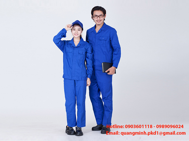 quần áo kaki xanh công nhân